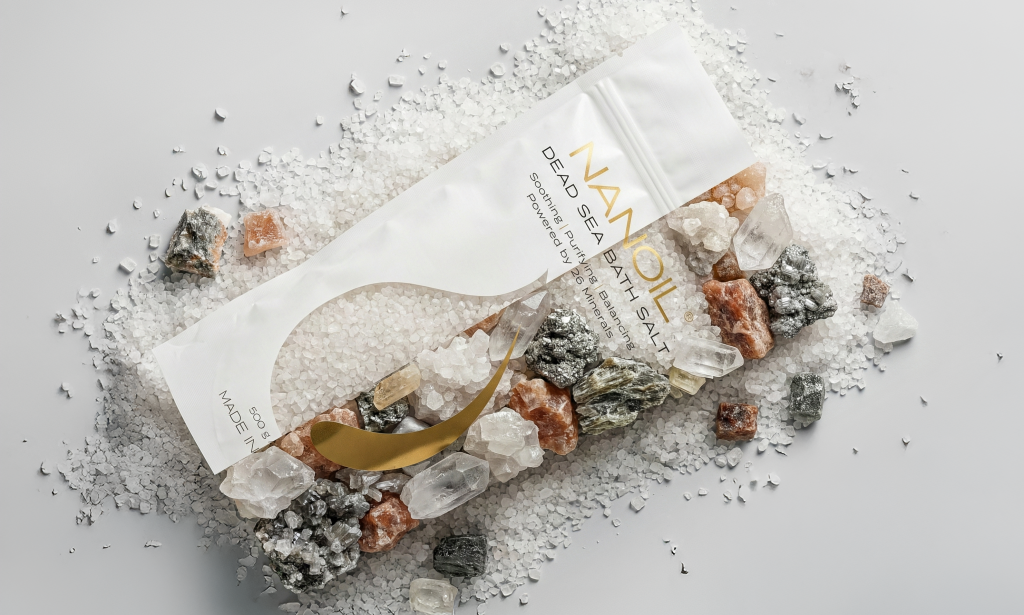 sale per vasca da bagno nanoil