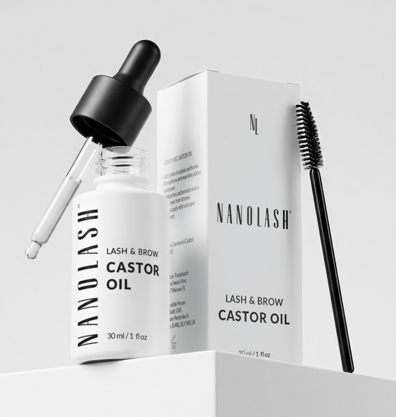 olio di ricino biologico nanolash